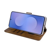 Étui Portefeuille Rixus pour Samsung Galaxy S26 FE - Marron Clair