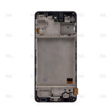 Chassis + Ecran Officiel Service Pack + Vitre pour Samsung Galaxy M31s M317F - Noir