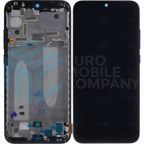 Chassis + Ecran LCD + Vitre pour Xiaomi Mi A3 (5606101260B6) - Noir