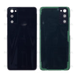 Vitre arrière pour Samsung Galaxy S20 G980F avec objectif – Noir cosmique – OEM