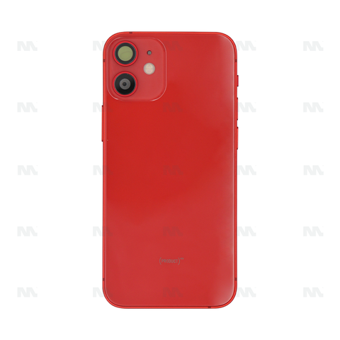 Boîtier pour Apple iPhone 12 Mini avec petites pièces rouges OEM