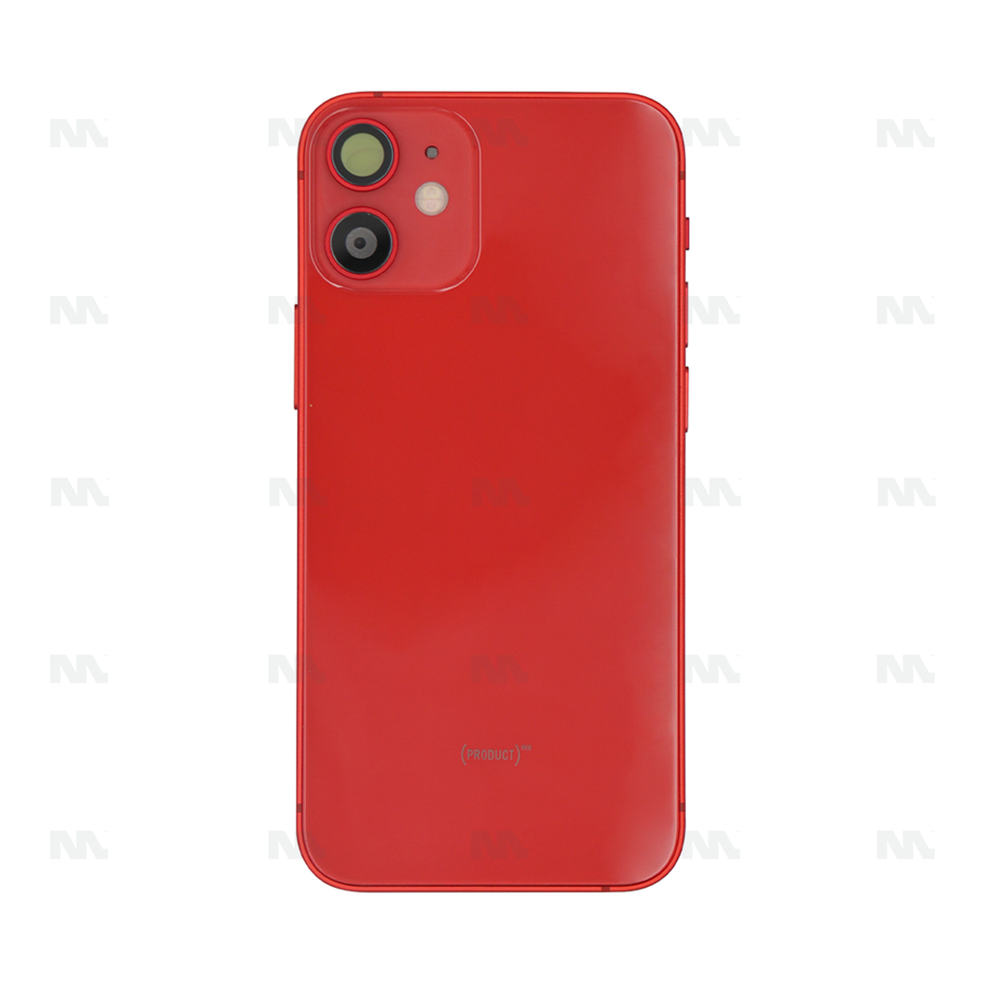 Boîtier pour Apple iPhone 12 Mini avec petites pièces rouges OEM