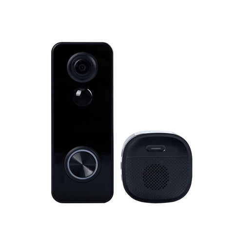 Sonnette Vidéo WiFi 2K J9 Plus - Noir