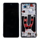 Chassis + Ecran Original OEM + Vitre pour Oppo Reno 10 CPH2531 - Silvery Grey