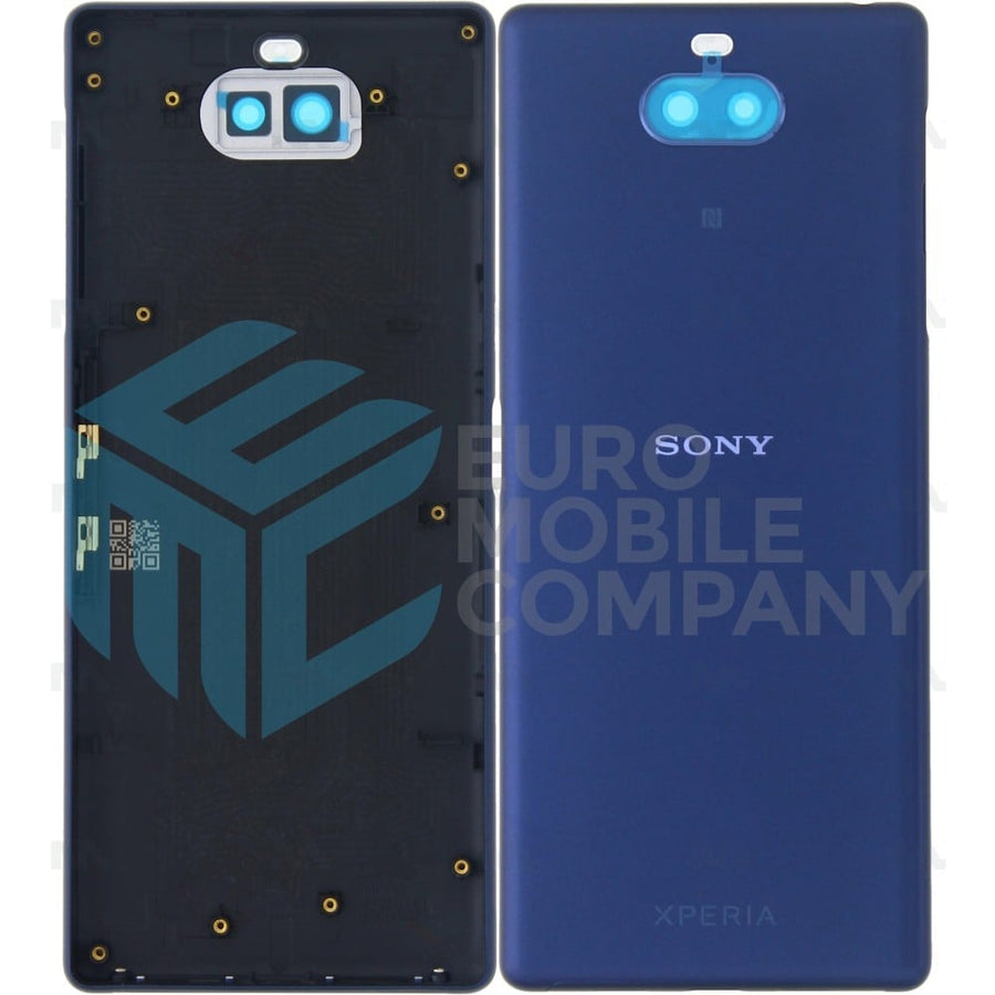 Vitre arrière pour Sony Xperia 10 avec objectif bleu marine OEM