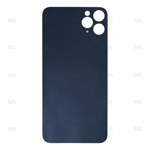 Vitre Arrière pour Apple iPhone 11 Pro Max, cadre de caméra agrandi – Argent – Compatible