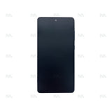 Chassis + Ecran Officiel Service Pack + Vitre pour Samsung Galaxy A72 A725F - Awesome Blue