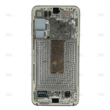 Chassis + Ecran LCD + Vitre pour Samsung Galaxy S23 Plus S916B - Cream Servicepack