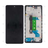 Chassis + Ecran Original OEM + Vitre pour Xiaomi Redmi Note 12 Pro Plus 5G (22101316UG) - Obsidian Black