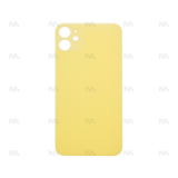 Vitre Arrière avec bloc complet pour Apple iPhone 11 - Jaune - Compatible