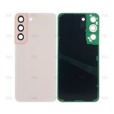 Vitre arrière pour Samsung Galaxy S22 S901B avec lentille rose doré OEM