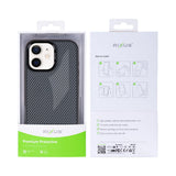 Coque de protection Mag Carbon avec MagSafe pour Apple iPhone 11 – Titanium Black