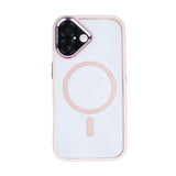 Étui Rixus Classic 04 avec MagSafe pour Apple iPhone 16 Plus rose