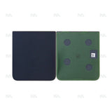 Vitre arrière inférieure bleu marine Original pour Samsung Galaxy Z Flip4 F721B