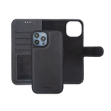 Portefeuille magnétique amovible Rixus Duo pour Apple iPhone 12 Pro Max Noir
