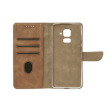 Rixus Bookcase pour Samsung Galaxy A8 (2018) Marron clair