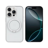 Coque Rixus SnapGrip 360 avec Anneau Support pour Apple iPhone 16 Pro - Blanc