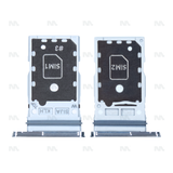 Support pour carte SIM pour Samsung Galaxy S22 S901B – Crème – OEM