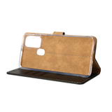 Etui livre pour Samsung Galaxy A21s - Noir