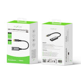 Convertisseur Rixus RXHU17 USB-C vers HDMI femelle 20 cm gris sidéral