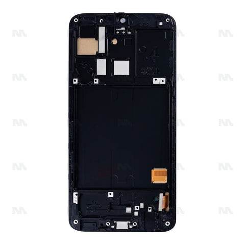 Chassis + Ecran Incell Original Service Pack pour Samsung Galaxy A40 A405F - Noir