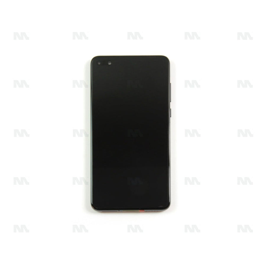 Ecran LCD complet + Vitre pour Huawei P40 (SP) - Noir