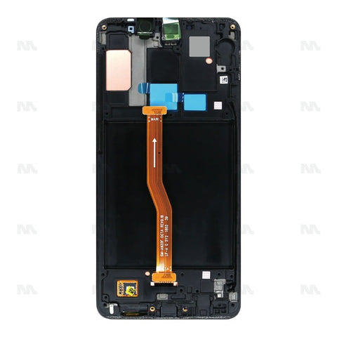 Chassis + Ecran Officiel Service Pack + Vitre pour Samsung Galaxy A9 / A9s A920F (2018) - Noir