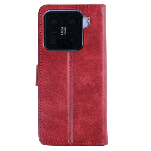 Bibliothèque Rixus pour Xiaomi 15 Pro Rouge foncé
