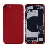Boîtier avec petites pièces pour Apple iPhone SE (2022) – Rouge – OEM