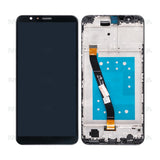 Chassis + Ecran LCD + Vitre pour Honor 7X (BND-L21) - Noir