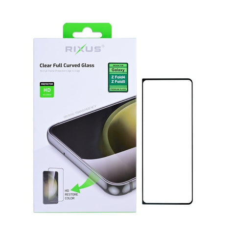 Verre trempé Rixus Clear HD pour Samsung Galaxy Z Fold4, Z Fold5