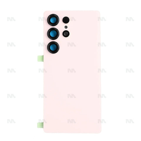 Vitre arrière pour Samsung Galaxy S25 Ultra S938B avec lentille Titanium Pink Gold OEM