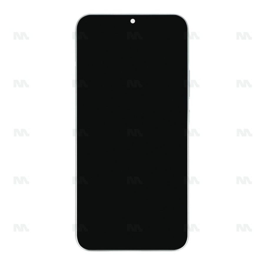 Chassis + Ecran Officiel Service Pack + Vitre pour Samsung Galaxy A34 5G A346B - Argent