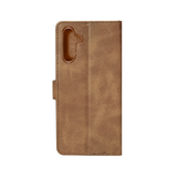 Rixus Bookcase pour Samsung Galaxy A54 5G Marron clair