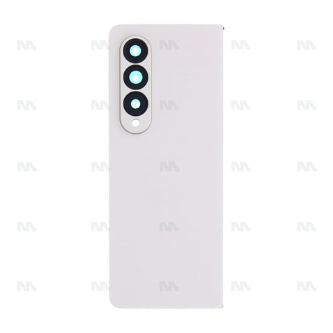 Vitre arrière pour Samsung Galaxy Z Fold4 5G F936B avec objectif beige OEM