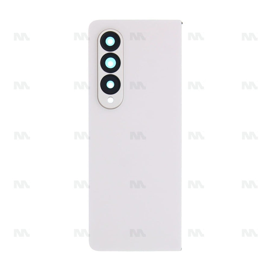 Vitre arrière pour Samsung Galaxy Z Fold4 5G F936B avec objectif beige OEM