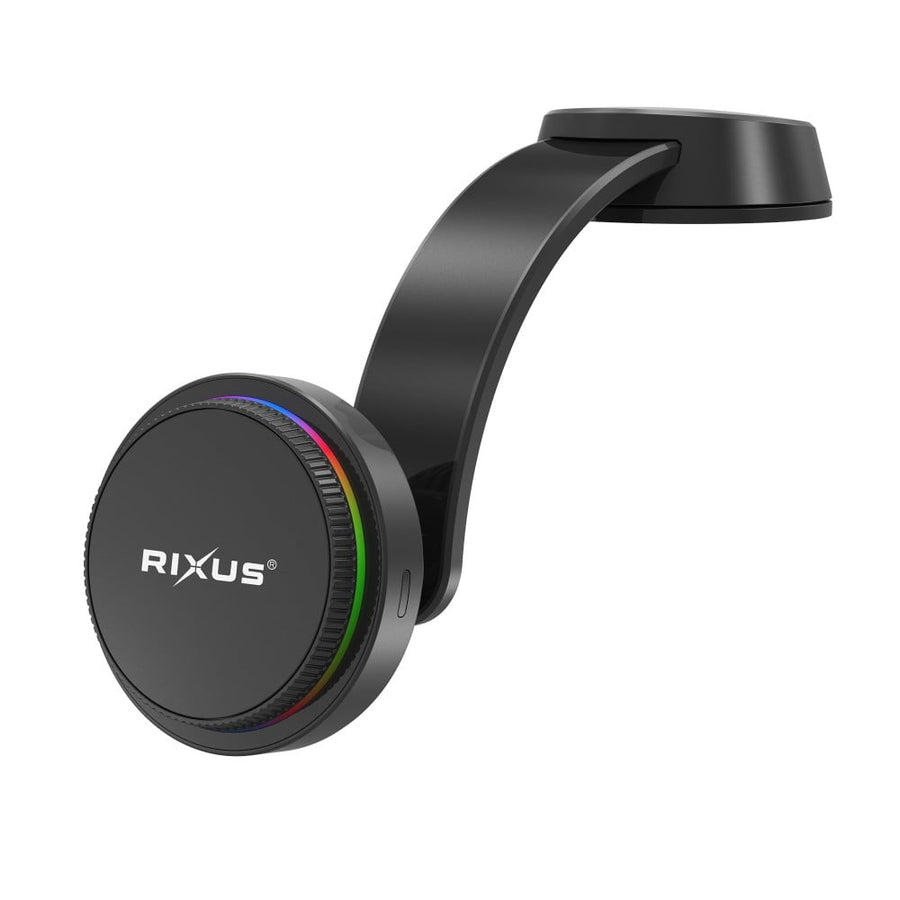 Support de voiture avec refroidissement à glace et chargement sans fil 25 W - Rixus RXWC24 - Noir