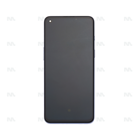 Chassis + Ecran Original OEM + Vitre pour Oneplus Nord 2 5G DN2101 / DN2103 - Noir