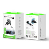 Support de ventilation Rixus RXWC12 compatible avec la recharge MagSafe - Noir