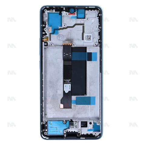 Chassis + Ecran Original OEM + Vitre pour Xiaomi Redmi Note 13 Pro 5G (2312DRA50C / 2312CRAD3C) - Bleu
