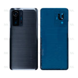 Vitre arrière Xiaomi 11T Pro avec objectif gris météorite OEM