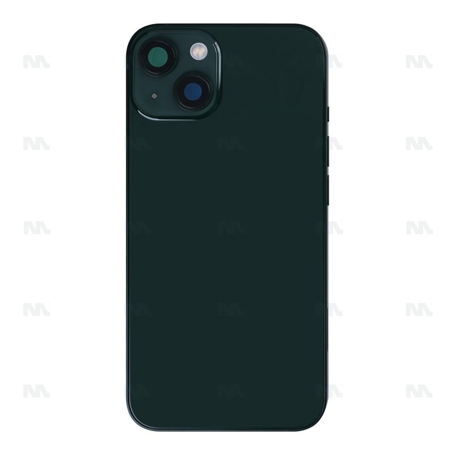 Boîtier pour Apple iPhone 13 avec petites pièces, compatible avec Green