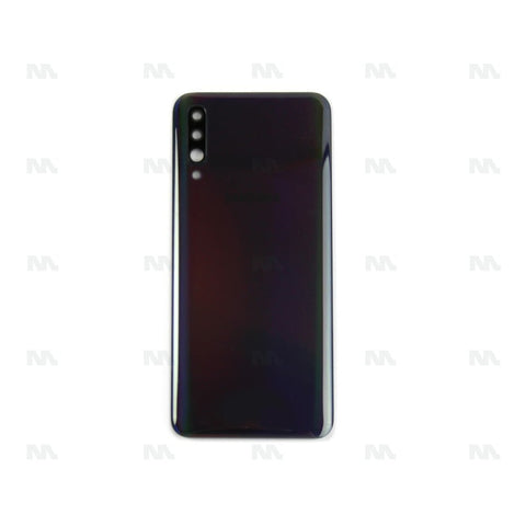 Vitre arrière pour Samsung Galaxy A50 A505F avec objectif noir OEM