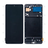 Chassis + Ecran OLED + Vitre pour Samsung Galaxy A71 A715F - Noir