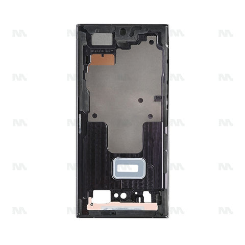 Cadre central pour Samsung Galaxy S23 Ultra S918B – Graphite, Rouge OEM