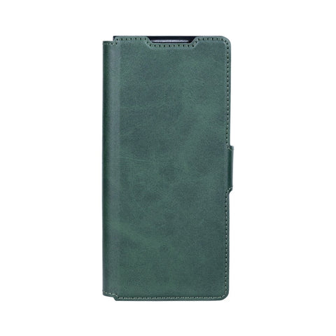 Étui portefeuille Rixus avec porte-stylo pour Samsung Galaxy Z Fold4 vert