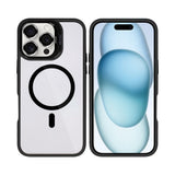 Étui Rixus Classic 03 avec MagSafe pour Apple iPhone 16 Pro Max Noir