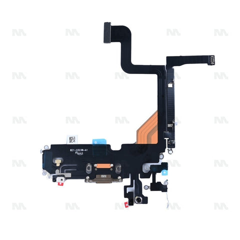 Nappe de charge Compatible pour Apple iPhone 13 Pro - Or
