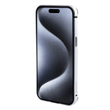 Étui Rixus Crash Guard pour Apple iPhone 15 Pro Max blanc titane