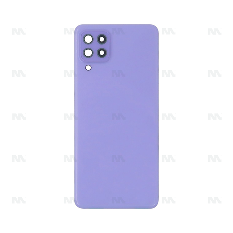 Vitre arrière pour Samsung Galaxy A22 A225 avec objectif violet OEM